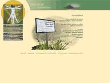 Tablet Screenshot of naturheilpraxis-wolff.de